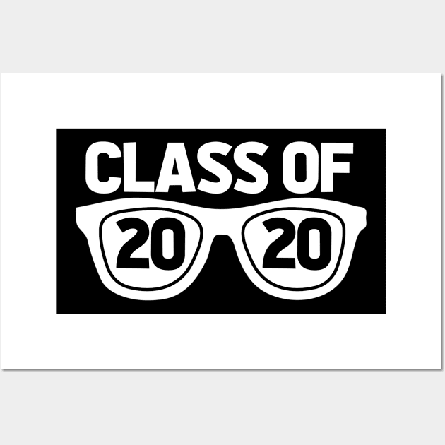 Class of 2020 Vision Glasses Wall Art by TextTees